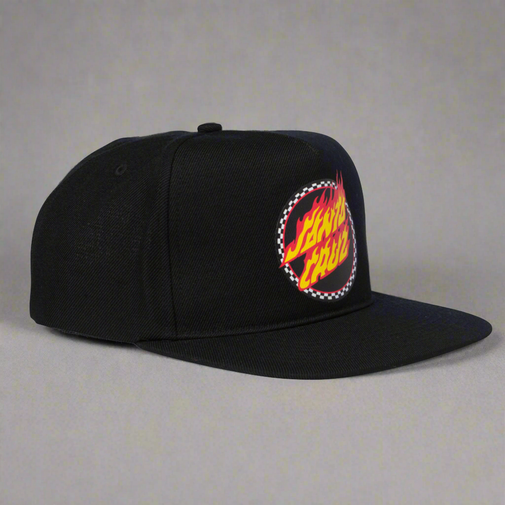 Santa Cruz Ringed Flamed Dot Snapback