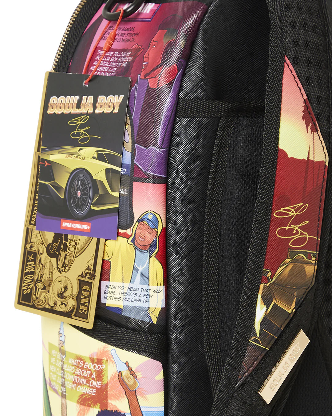 Sprayground “Soulja Boy Comic” Backpack