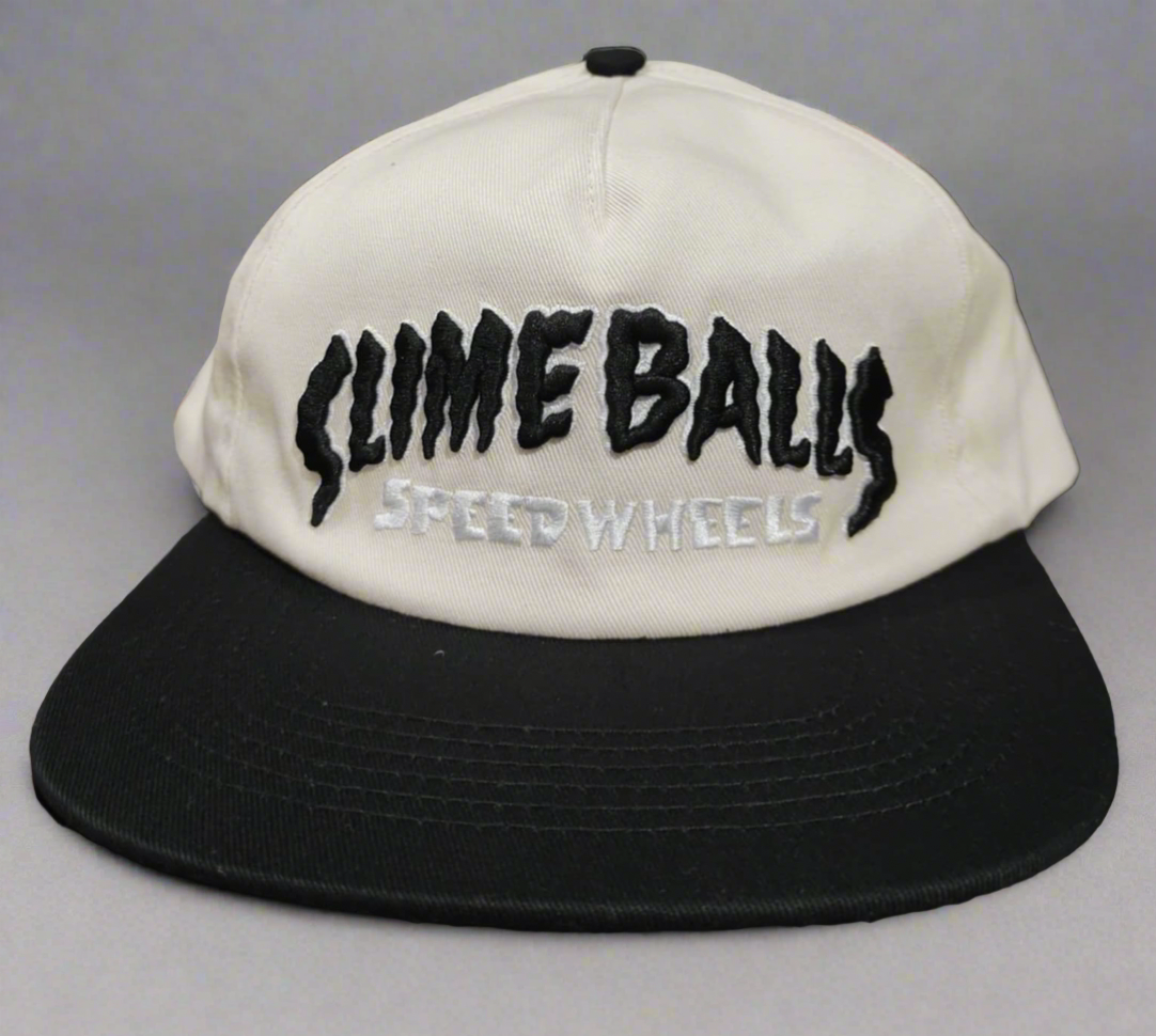 Santa Cruz Slime Balls Strip Natural Snapback