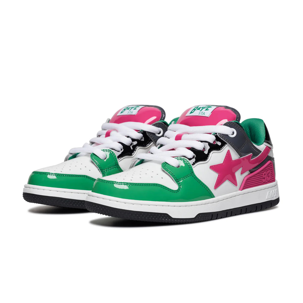 A Bathing Ape SK8 STA Bold #2 “Green”