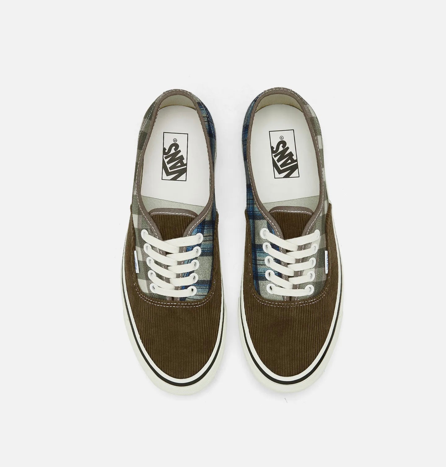 Vans Authentic 44 DX Anaheim Factory “Plaid Walnut”
