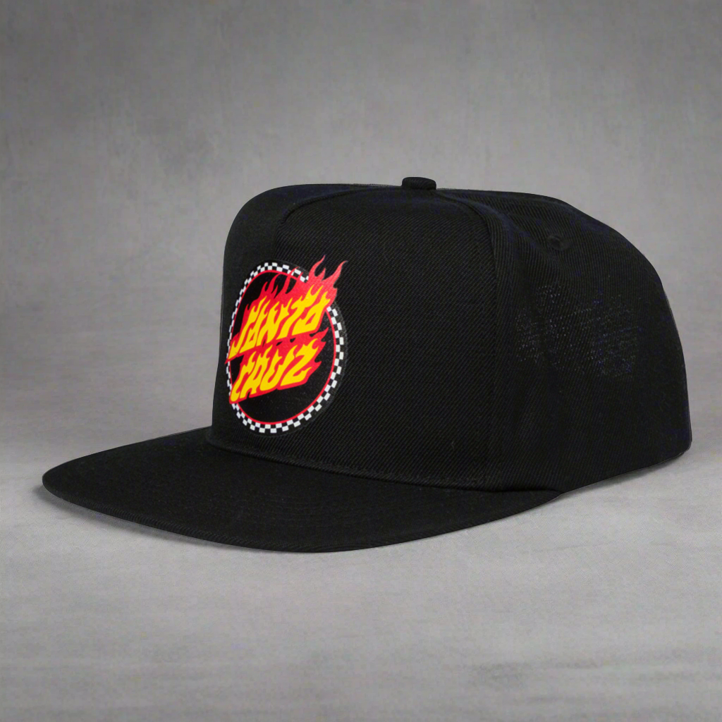 Santa Cruz Ringed Flamed Dot Snapback
