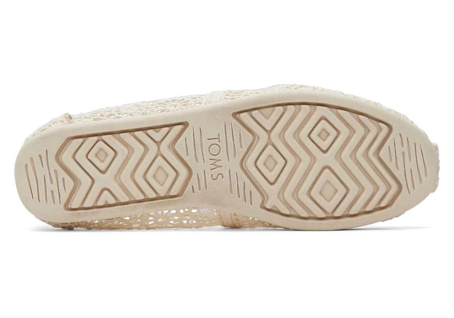 TOMS Classic Alpargata Crochet “Natural”