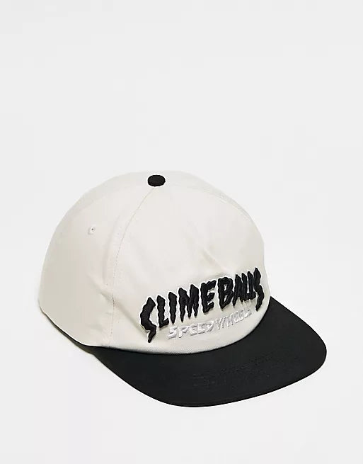 Santa Cruz Slime Balls Strip Natural Snapback