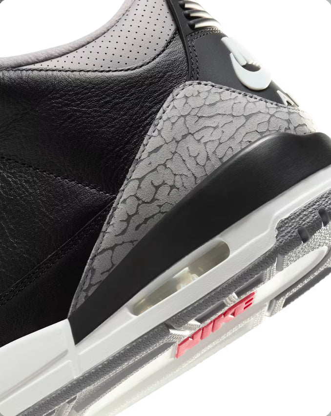 Jordan 3 Retro “Black Cement”