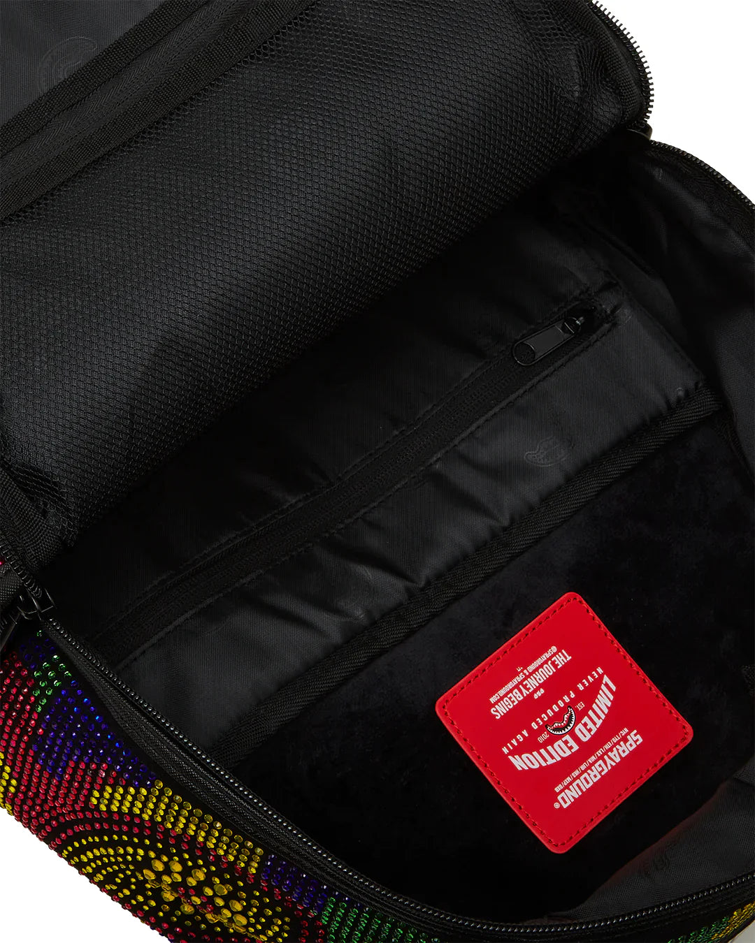 Sprayground “Trippy Trinity Camo Crystal DLXSF” Backpack