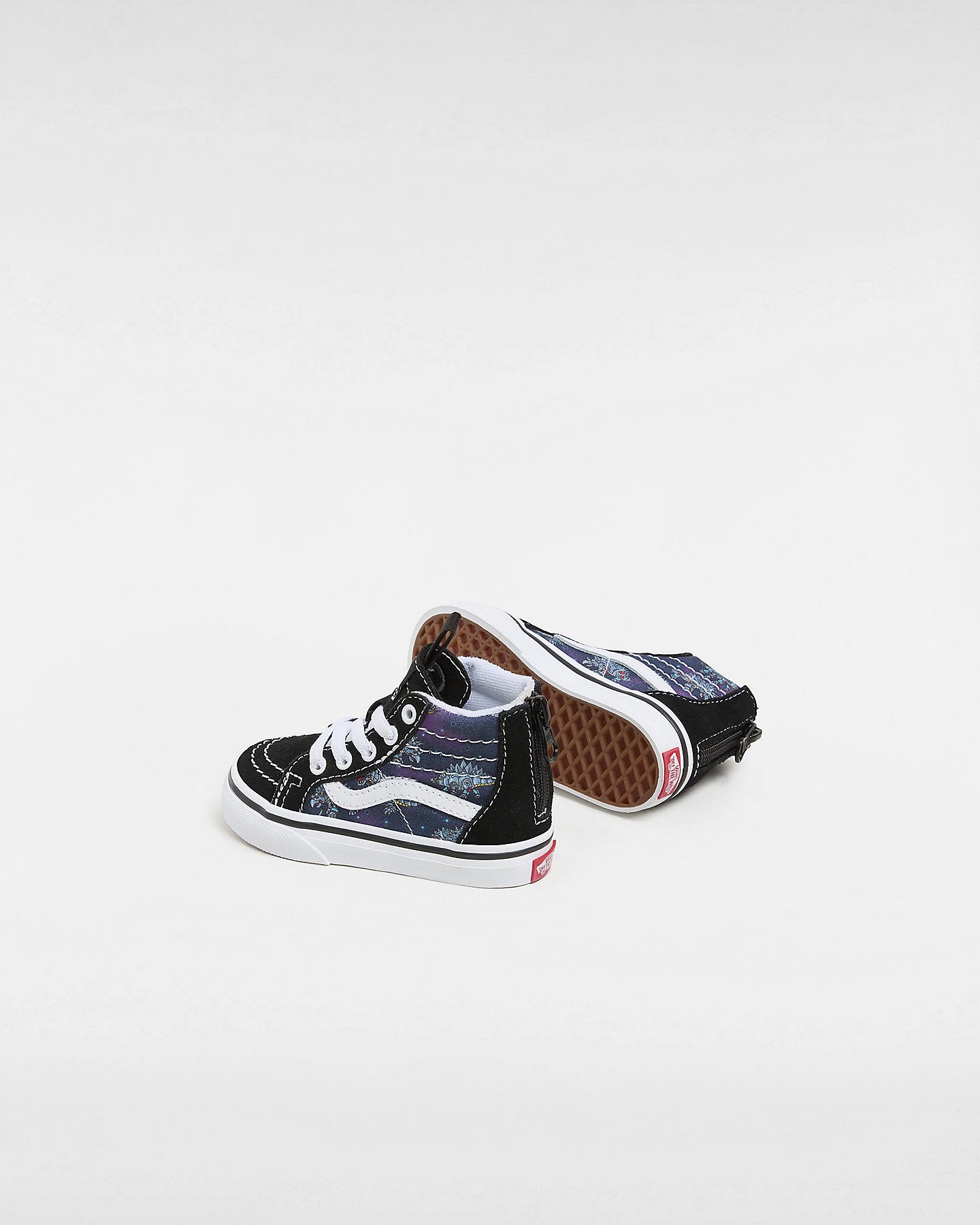 Vans Sk8-Hi Zip “Robotic Dino Blue” Toddlers