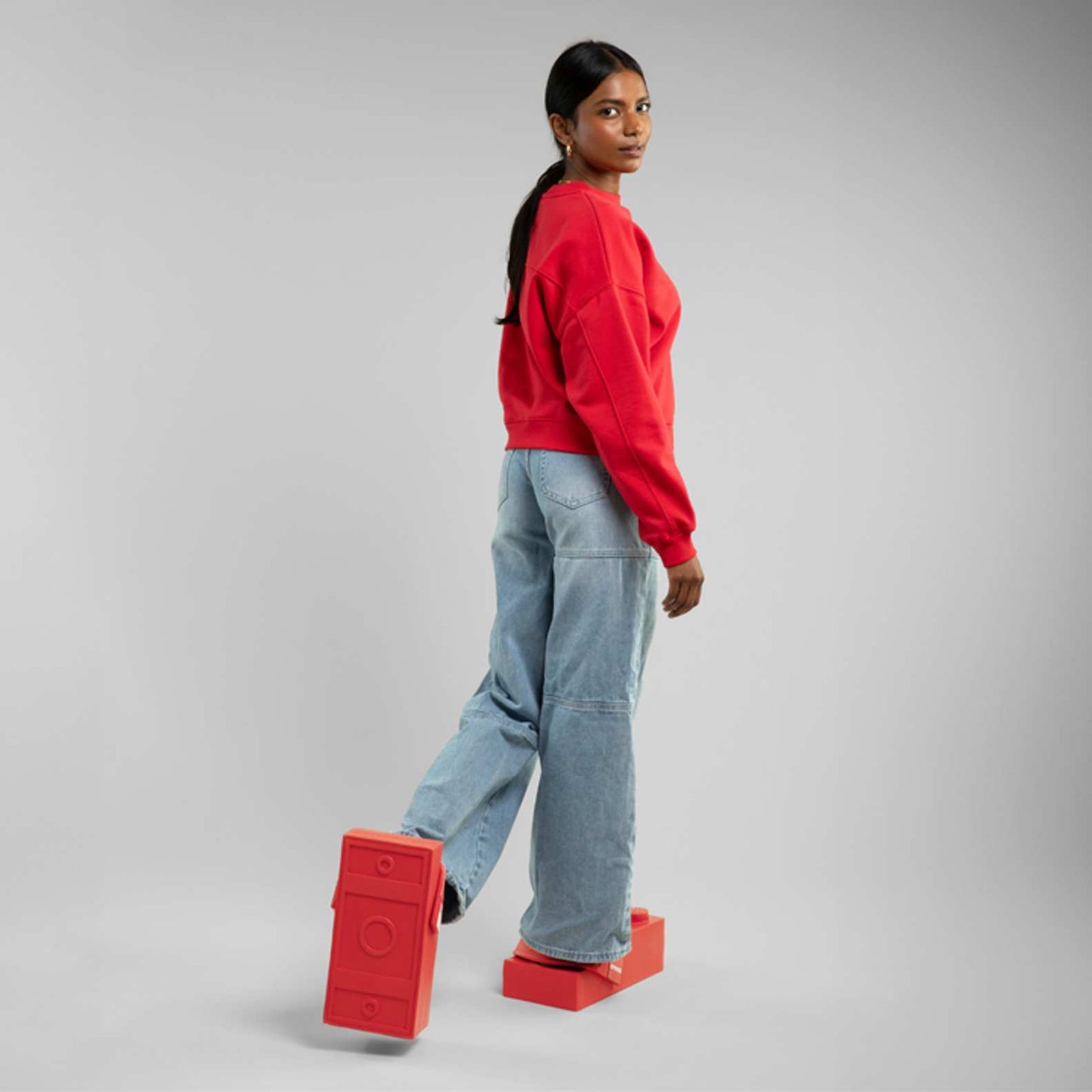 Crocs™ x LEGO® Brick Clog “Bright Red”