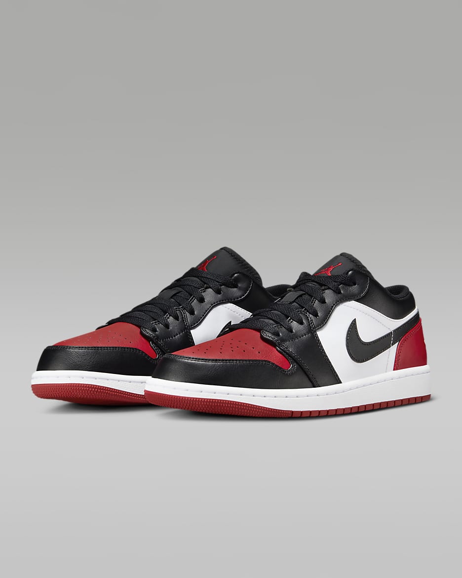Jordan 1 Low “Bred Toe”