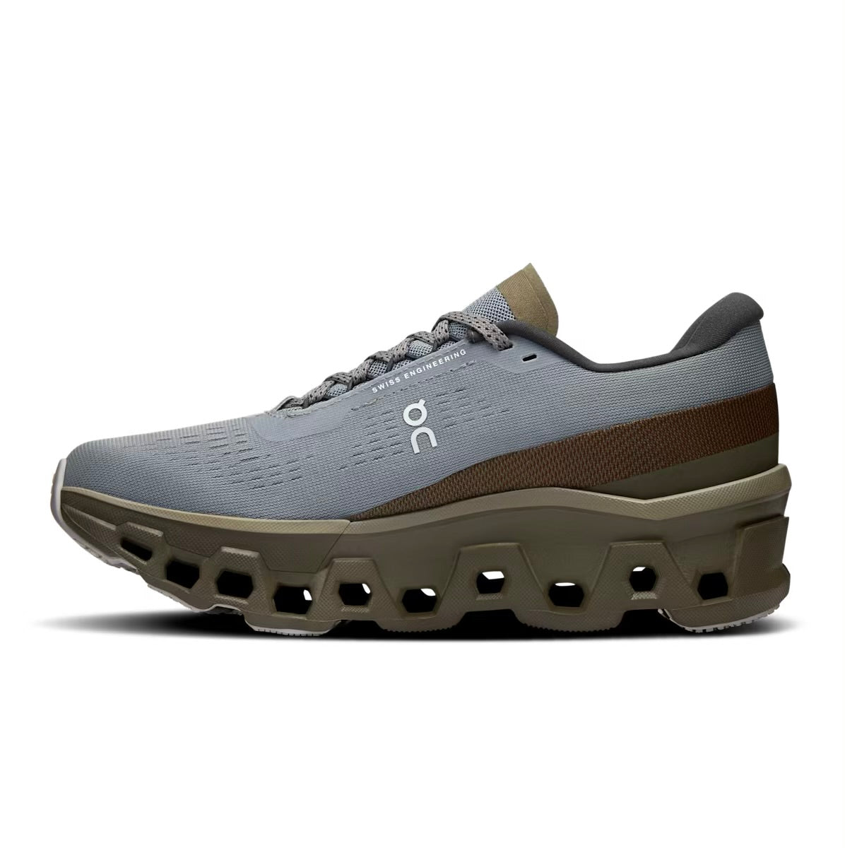 On Running x PLEASURES x The Loop Cloudmonster 2 “Mist Olives”