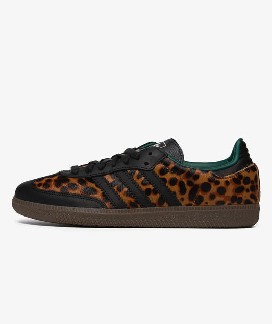 Adidas Samba OG “Black Green Leopard”