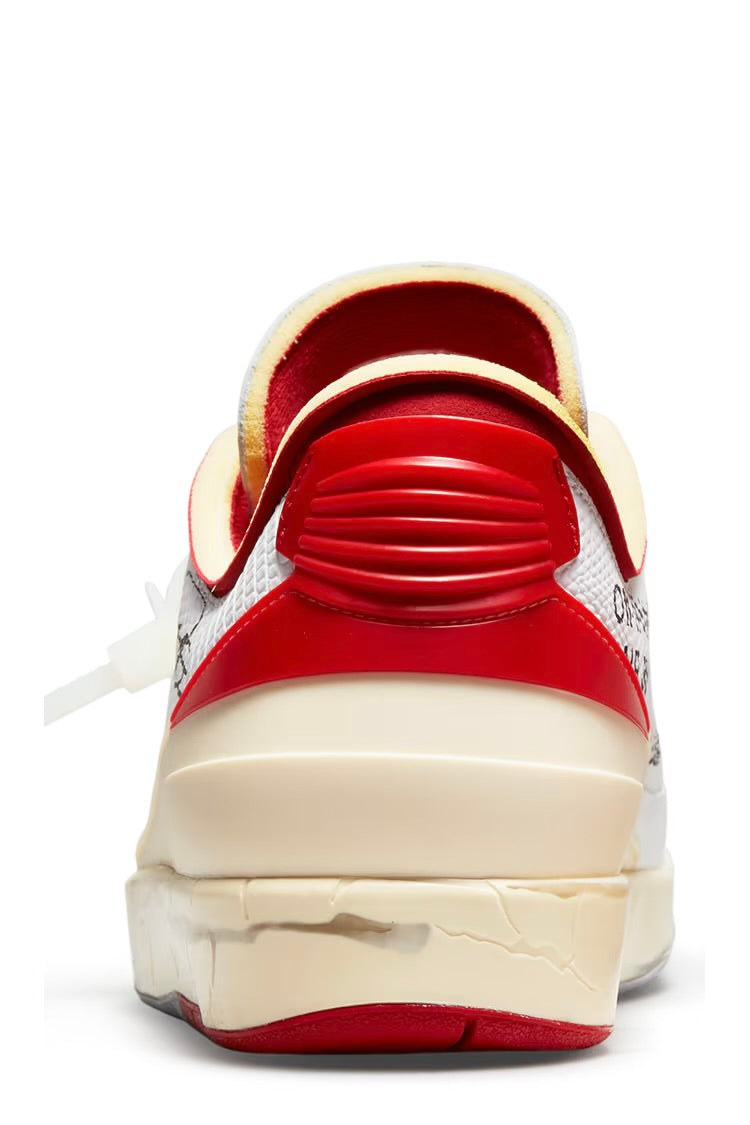 Jordan 2 Retro Low SP x Off-White™ “White and Varsity Red”
