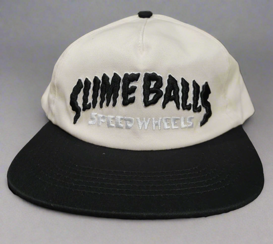 Santa Cruz Slime Balls Strip Natural Snapback