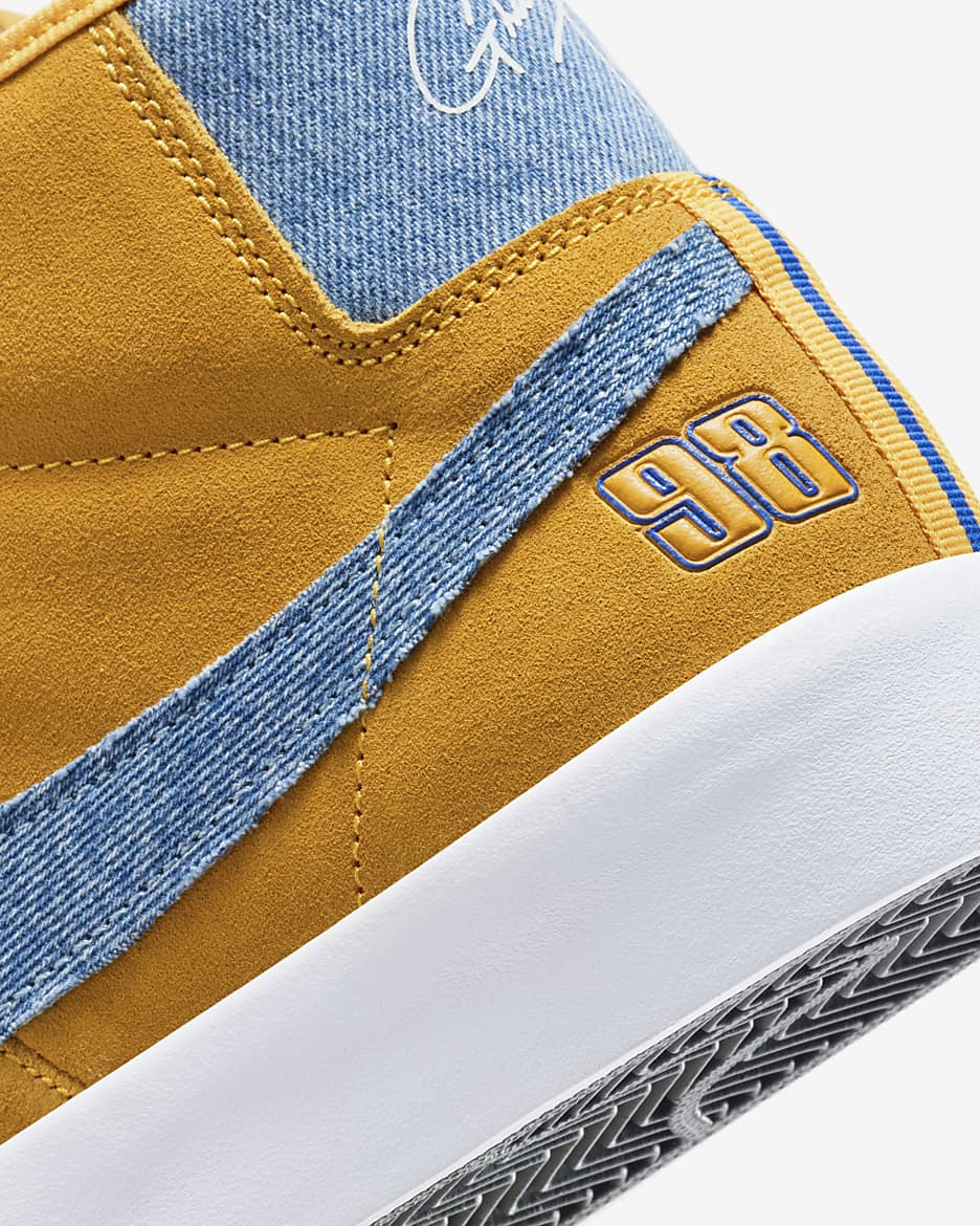 Nike SB Blazer Mid Pro x Grant Taylor “University Gold”