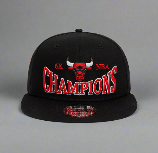 New Era 9FIFTY Snapback Chicago Bulls Champions Patch