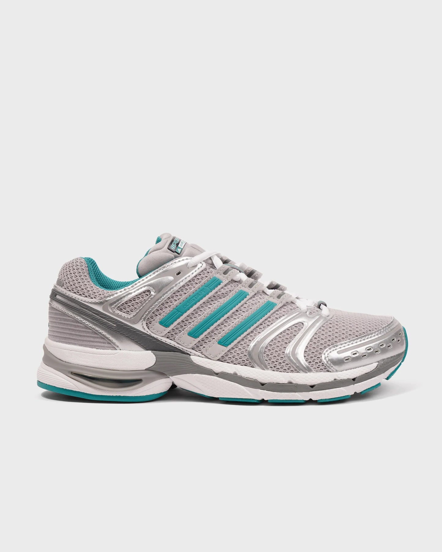 Adidas x Sporty and Rich Adistar Control 5 “Metallic Silver”