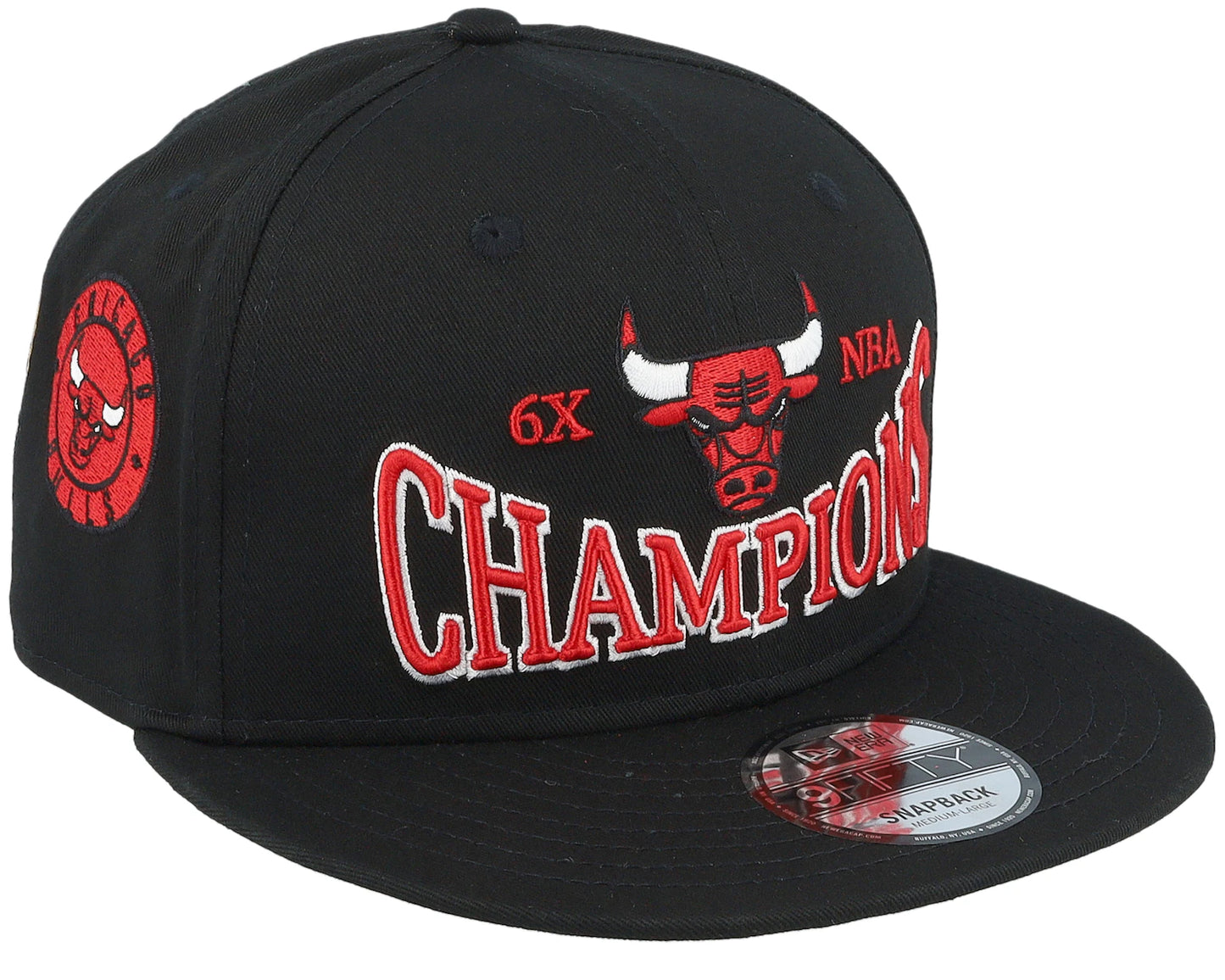 New Era 9FIFTY Snapback Chicago Bulls Champions Patch