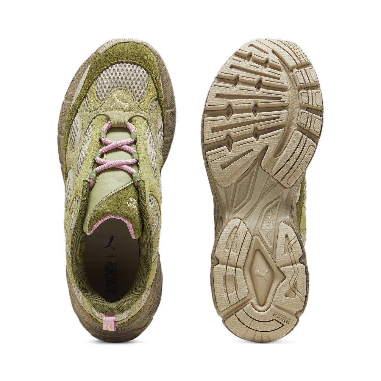 Puma Velophasis NU x KidSuper Studios “Olive”