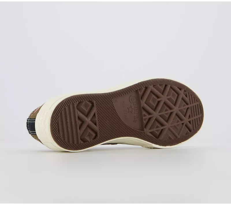 Converse x Comme des Garçons PLAY Multi Hearts Chuck 70 Low “Khaki”