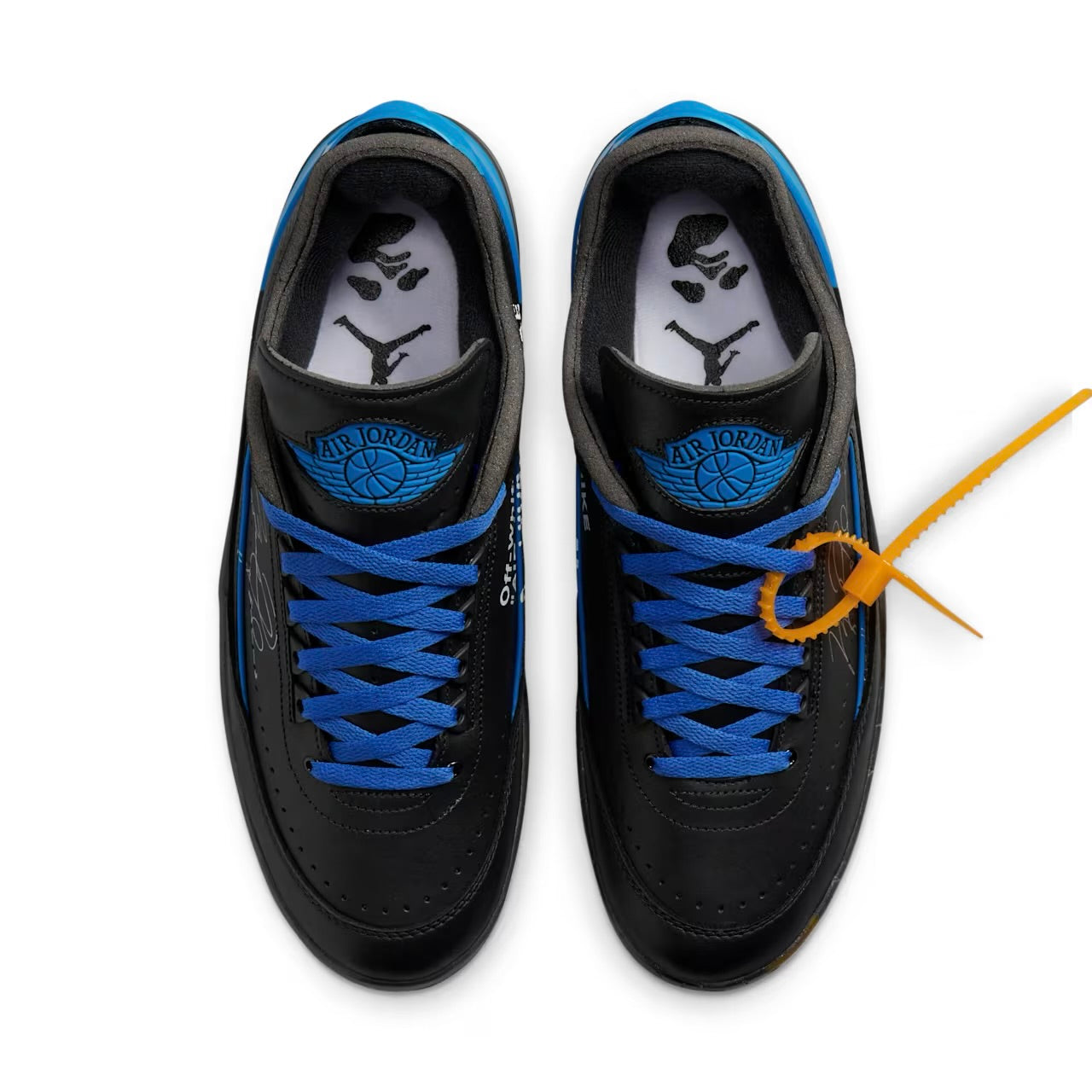 Jordan 2 Retro Low SP x Off-White™ “Black and Varsity Royal”