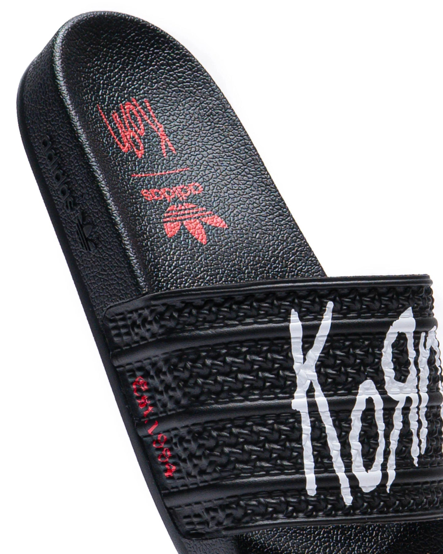 Adidas Adilette x KORN “Core Black”