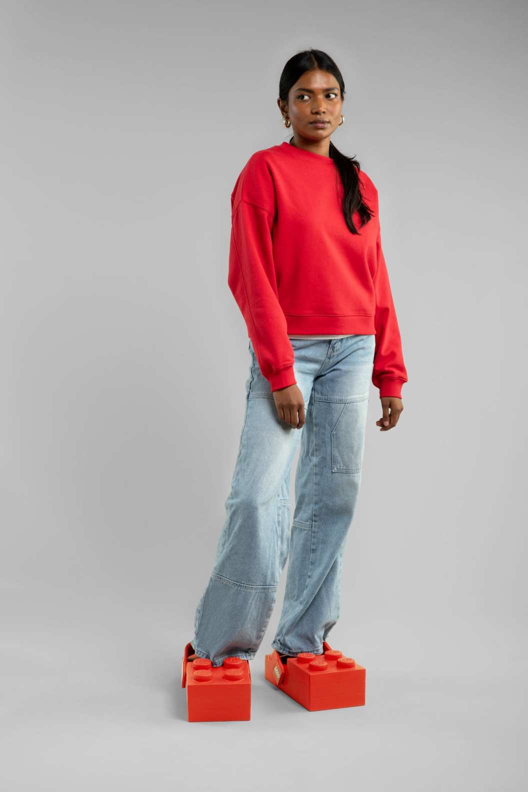 Crocs™ x LEGO® Brick Clog “Bright Red”