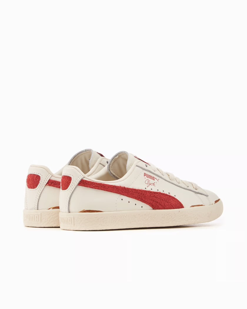 Puma Clyde x NEVERWORN III “Club Red”