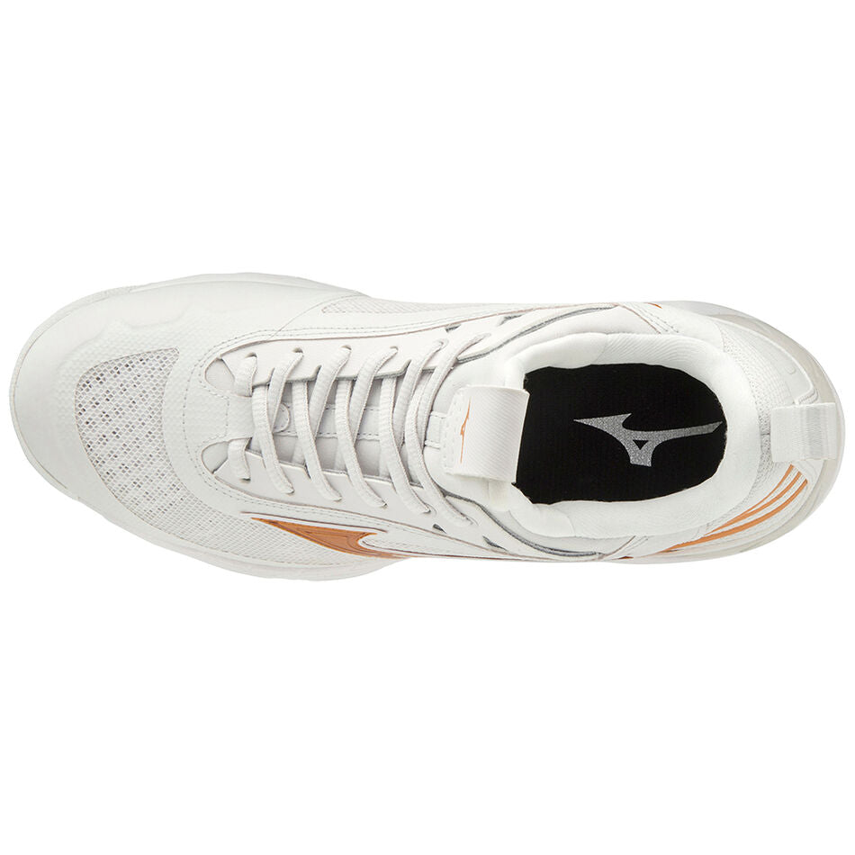 Mizuno Wave Luminous “Cloud White”