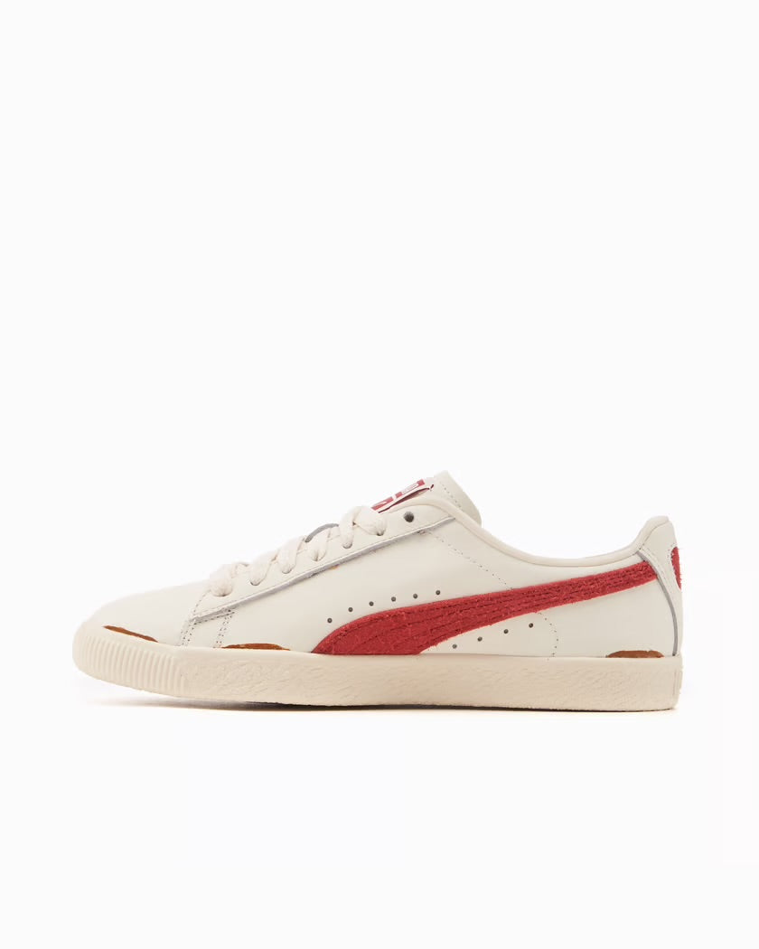 Puma Clyde x NEVERWORN III “Club Red”