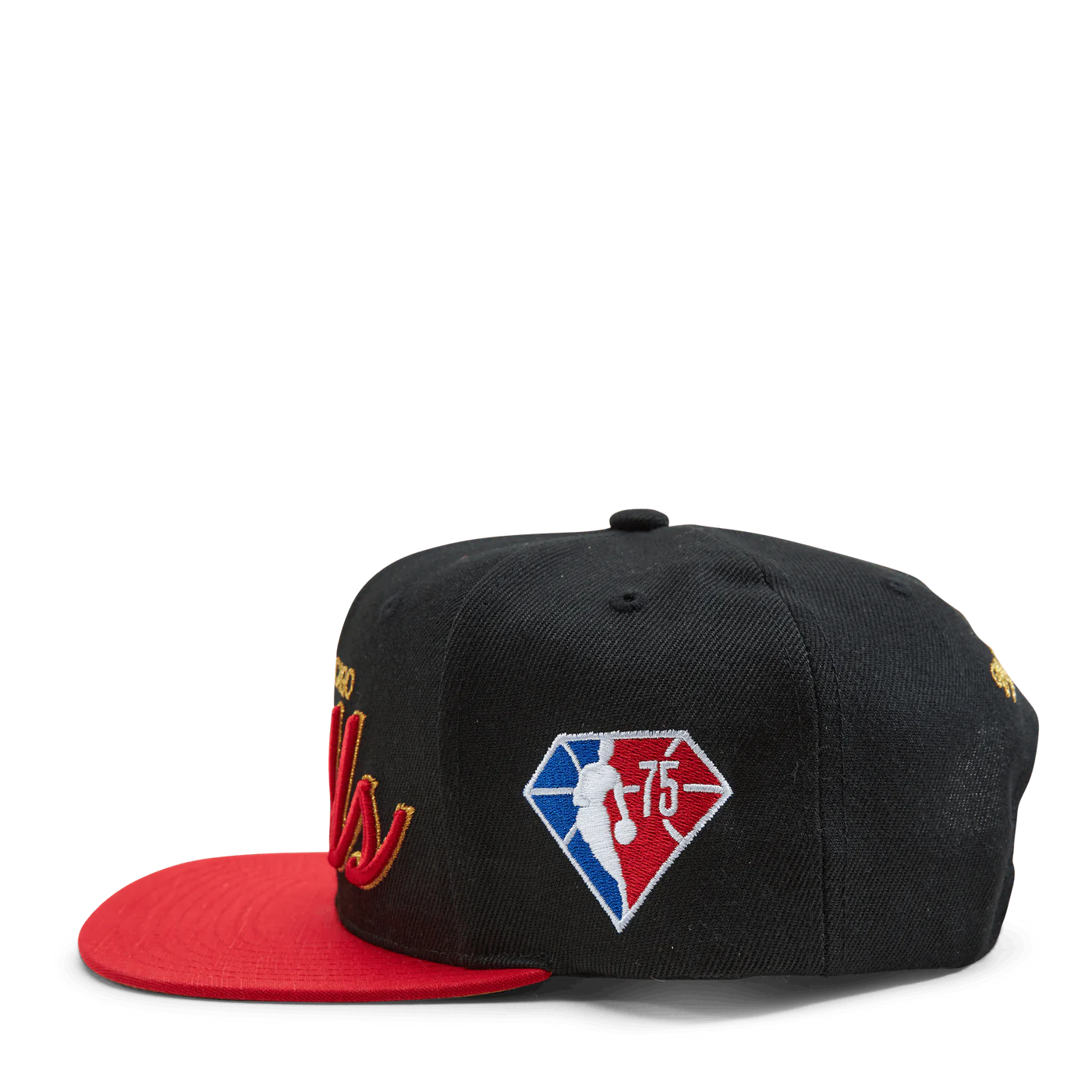 Mitchell & Ness NBA Bulls 75th Gold Snapback