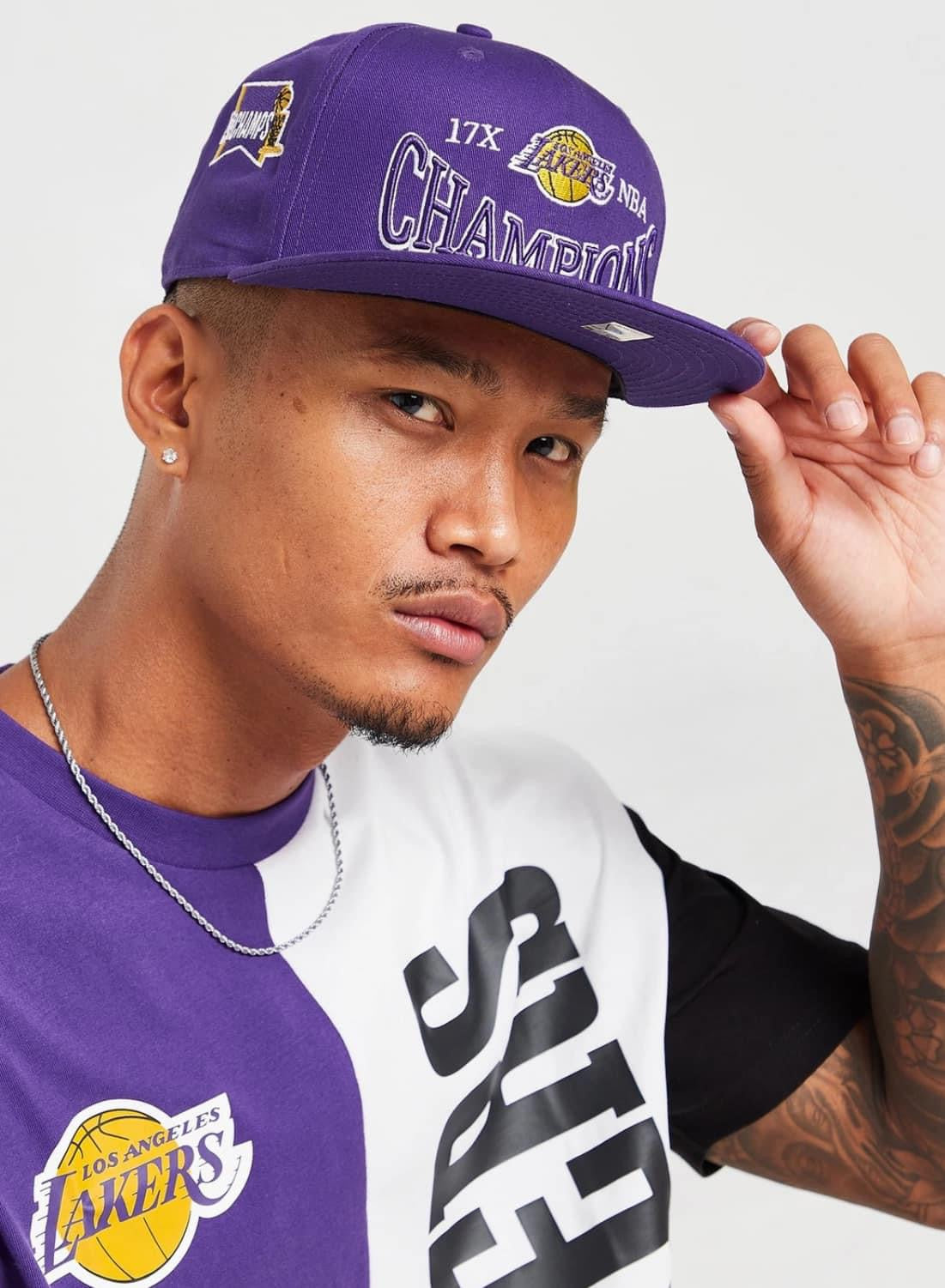 New Era 9FIFTY Snapback LA Lakers Champions Patch