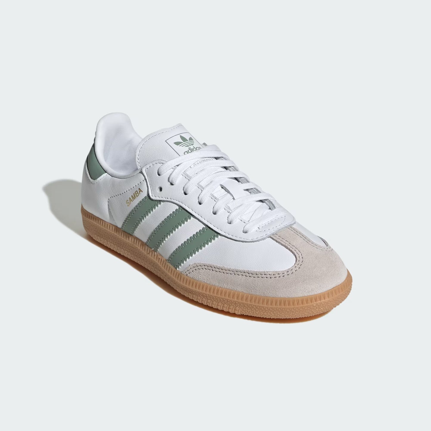 Adidas Samba OG “Silver Green Gum”