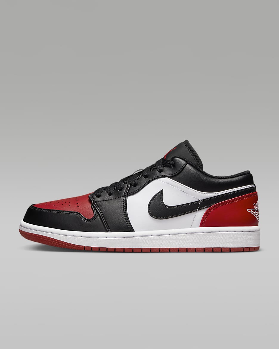 Jordan 1 Low “Bred Toe”