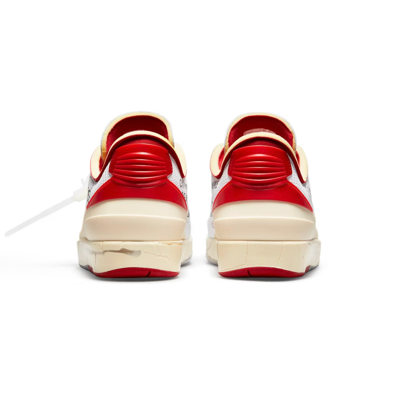 Jordan 2 Retro Low SP x Off-White™ “White and Varsity Red”