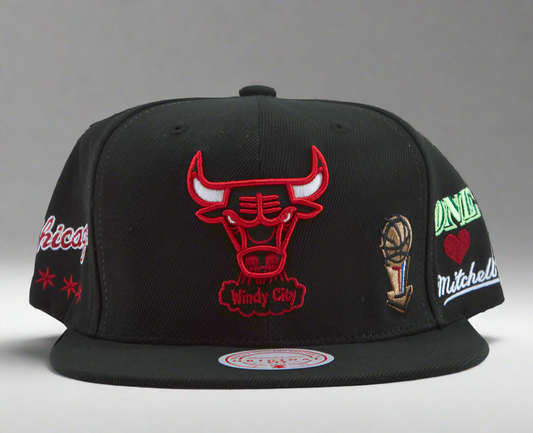 Mitchell & Ness NBA Bulls Hyperlocal Snapback