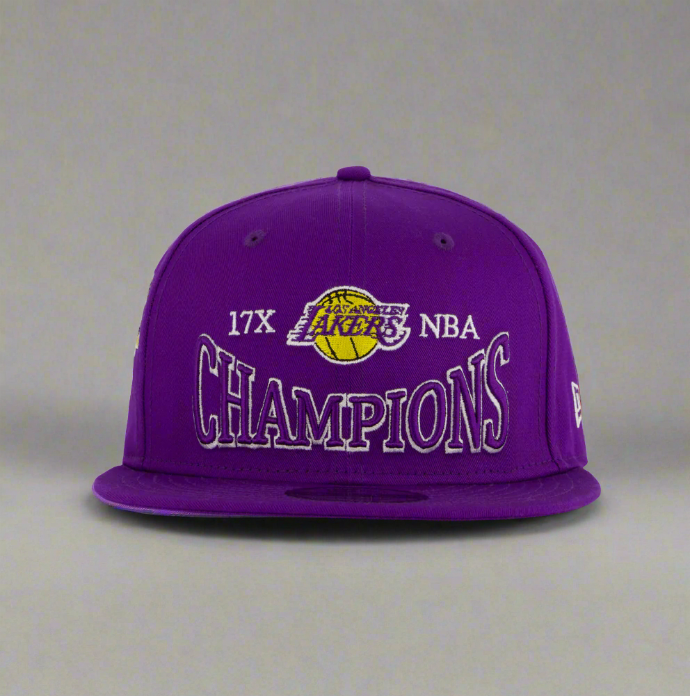 New Era 9FIFTY Snapback LA Lakers Champions Patch