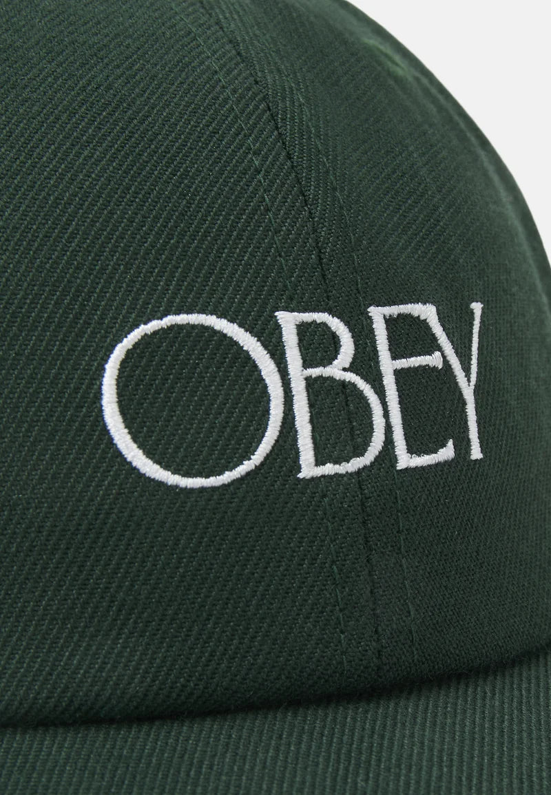 OBEY Clothing Basque 6 Panel Strapback