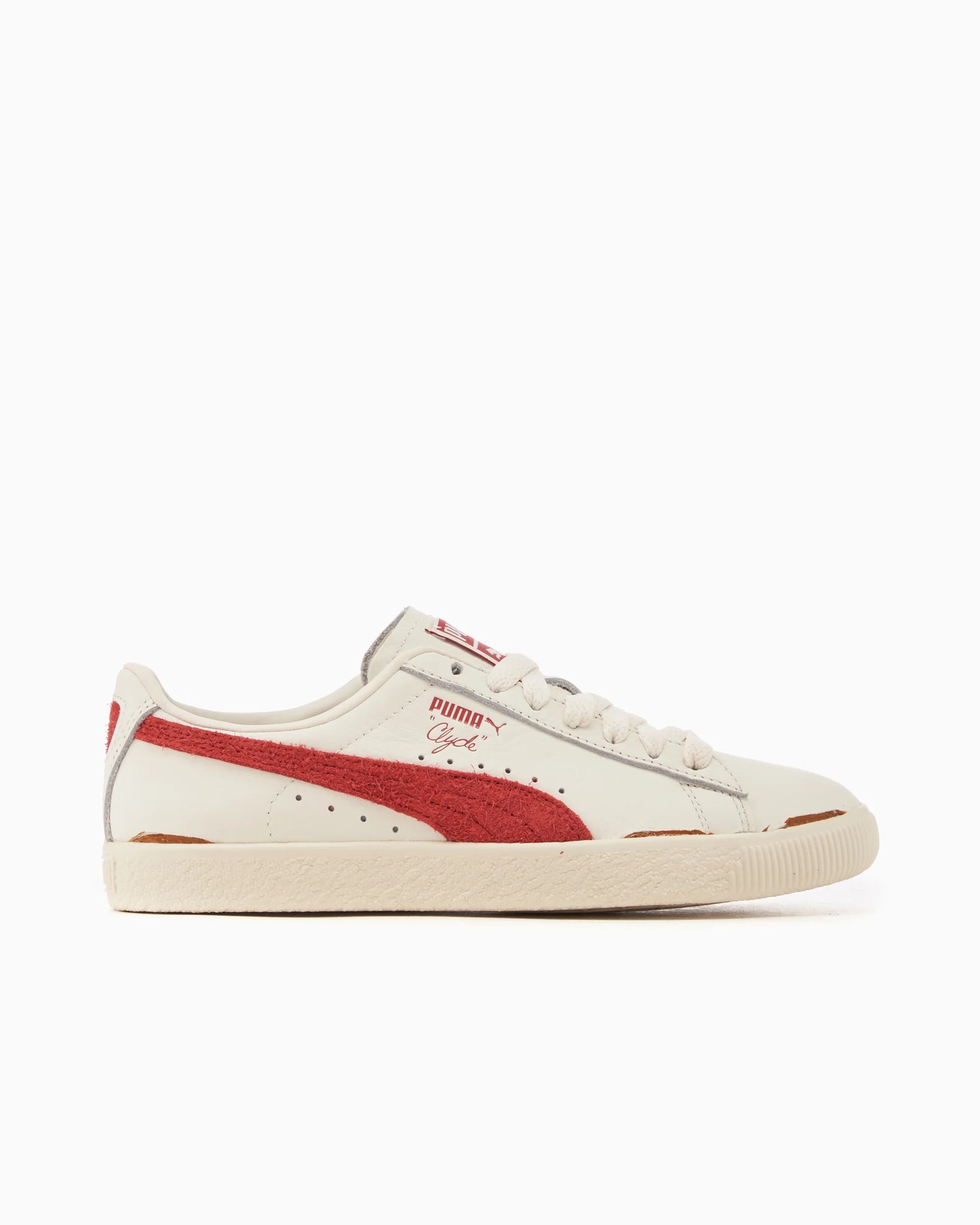 Puma Clyde x NEVERWORN III “Club Red”