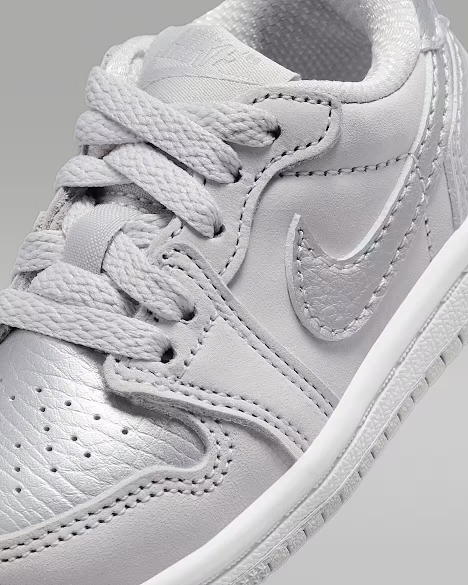 Jordan 1 Retro Low "Metallic Silver" Toddler