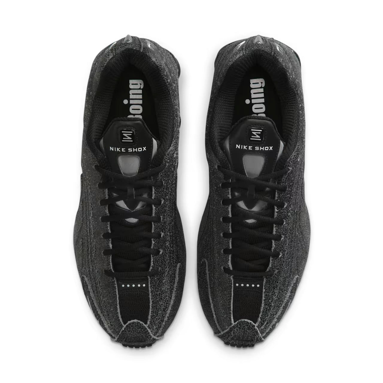 Nike Shox R4 “Black Distressed”