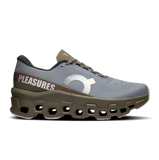 On Running x PLEASURES x The Loop Cloudmonster 2 “Mist Olives”