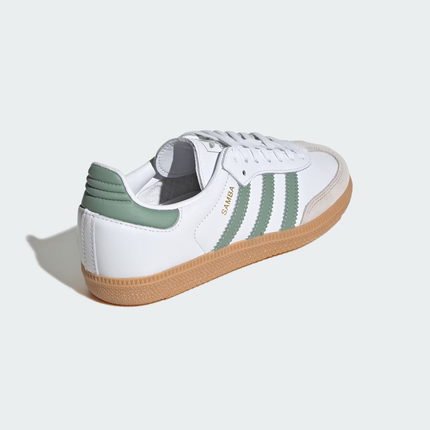 Adidas Samba OG “Silver Green Gum”