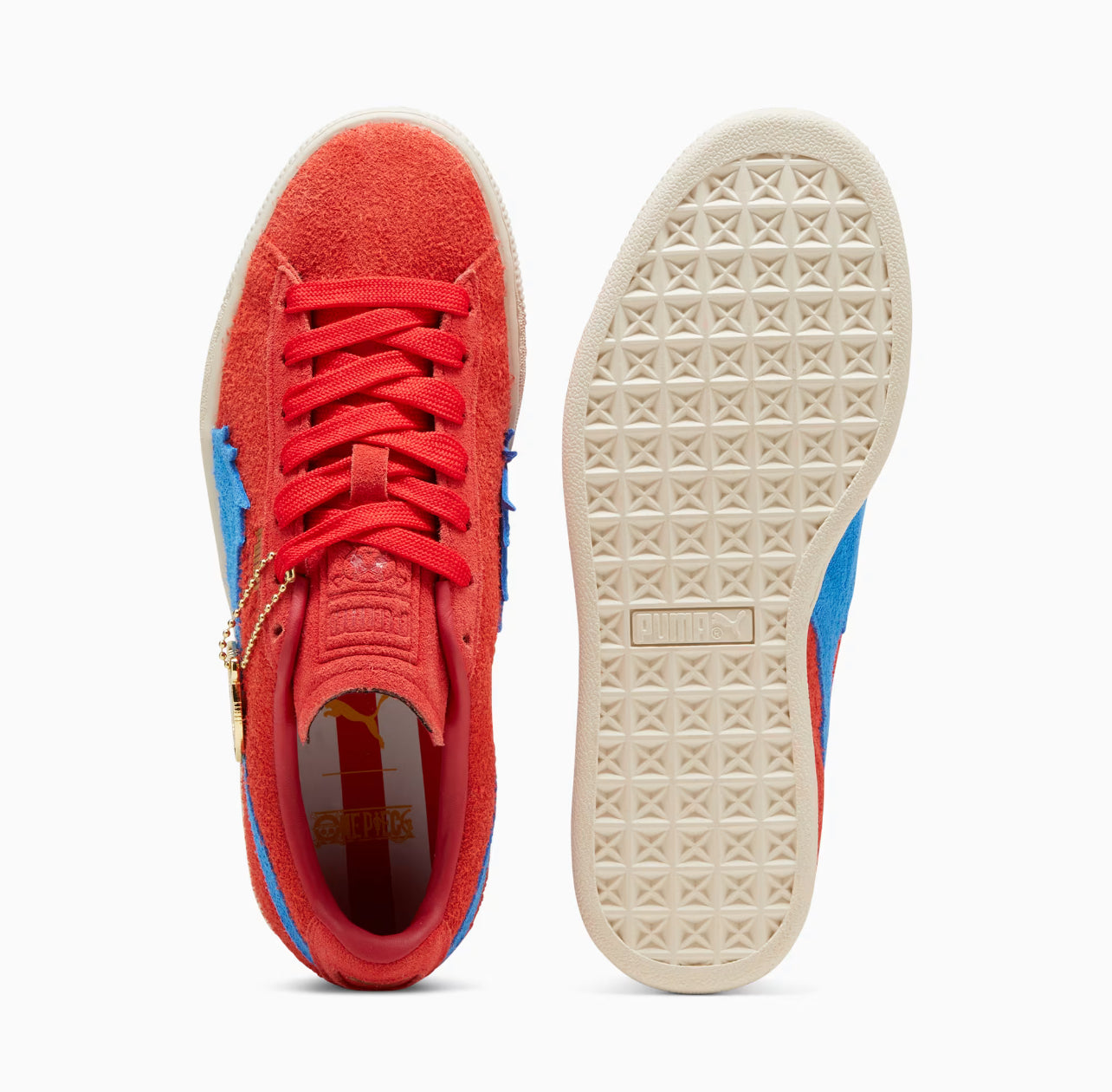 Puma Suede x One Piece “Buggy The Clown”
