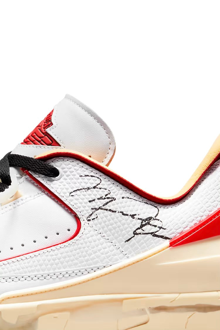 Jordan 2 Retro Low SP x Off-White™ “White and Varsity Red”