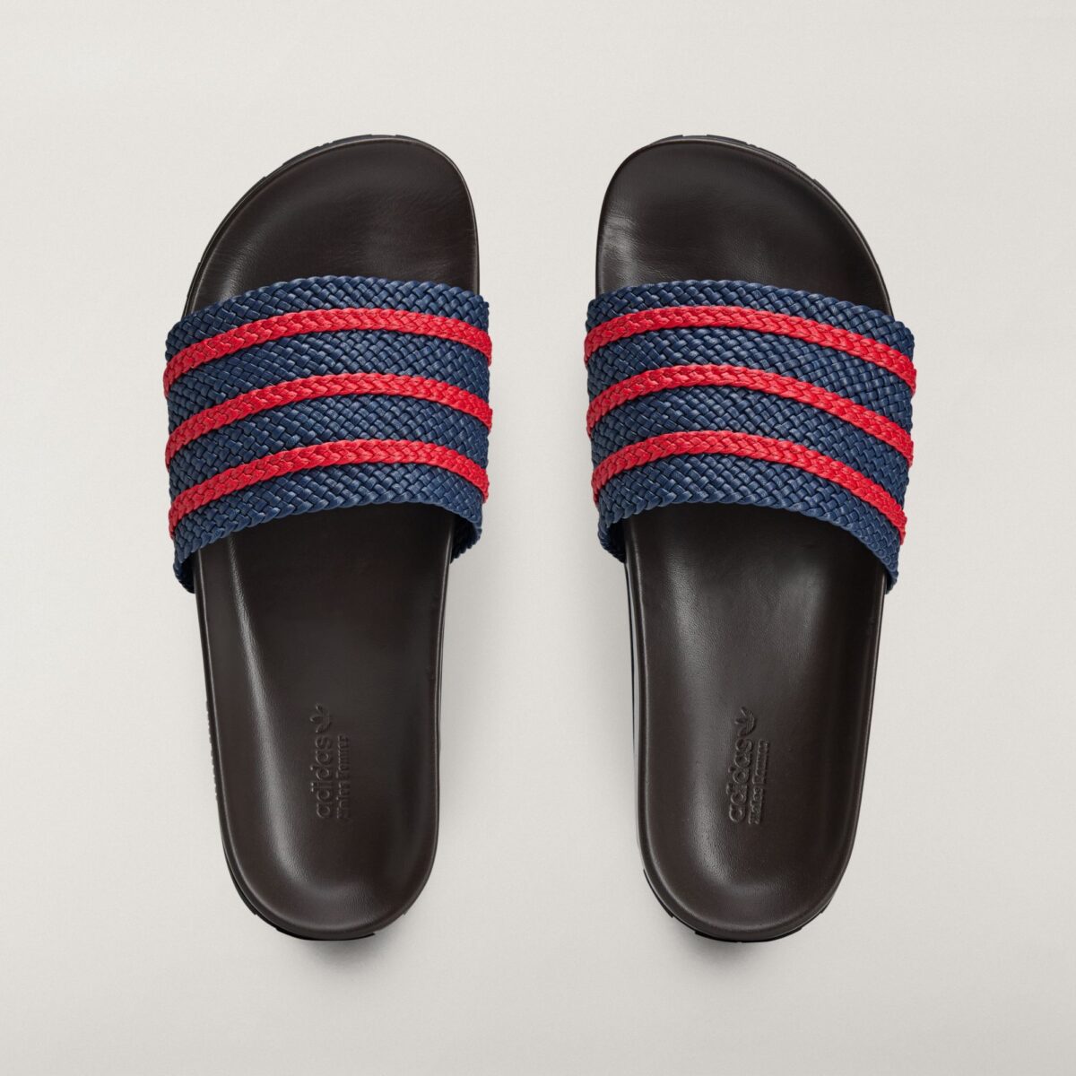 Adidas x Wales Bonner Adilette Slides “Night Indigo”