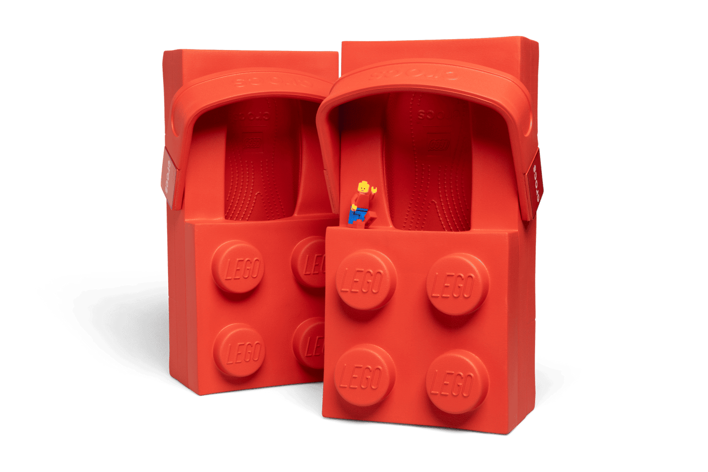 Crocs™ x LEGO® Brick Clog “Bright Red”
