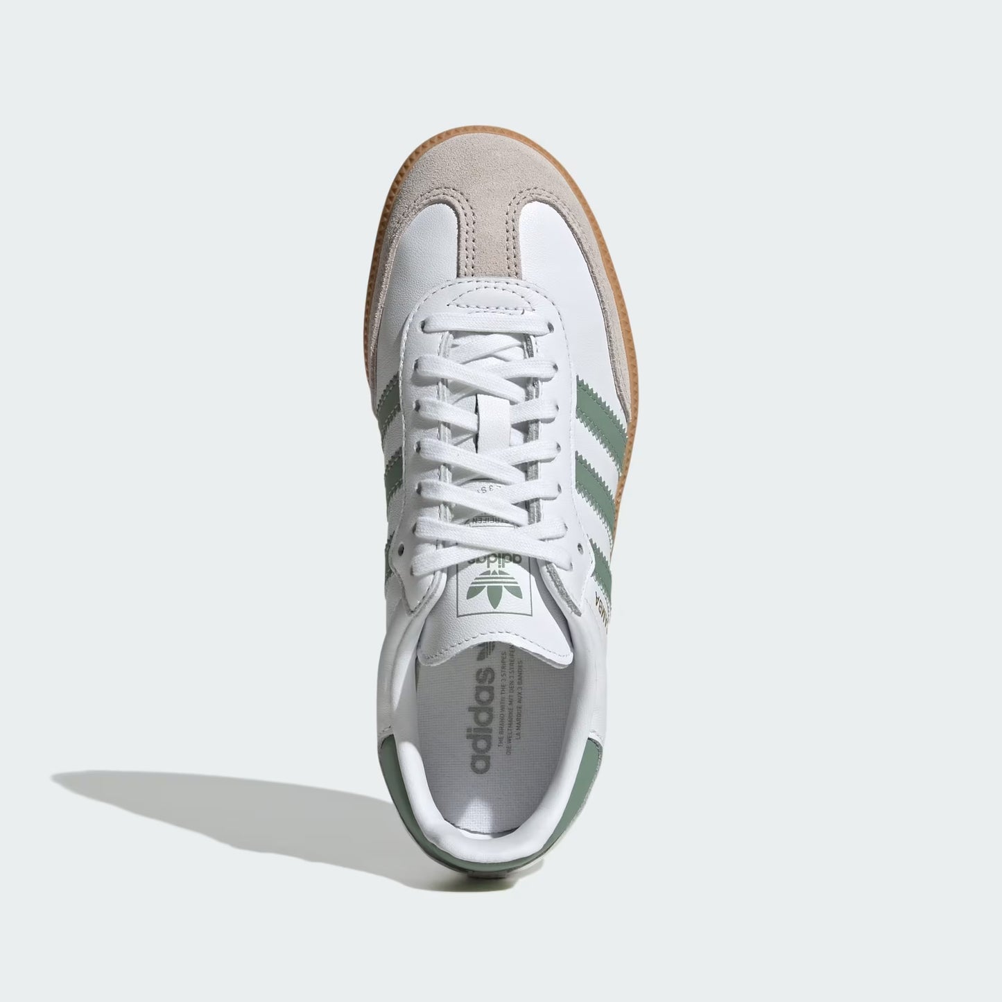 Adidas Samba OG “Silver Green Gum”