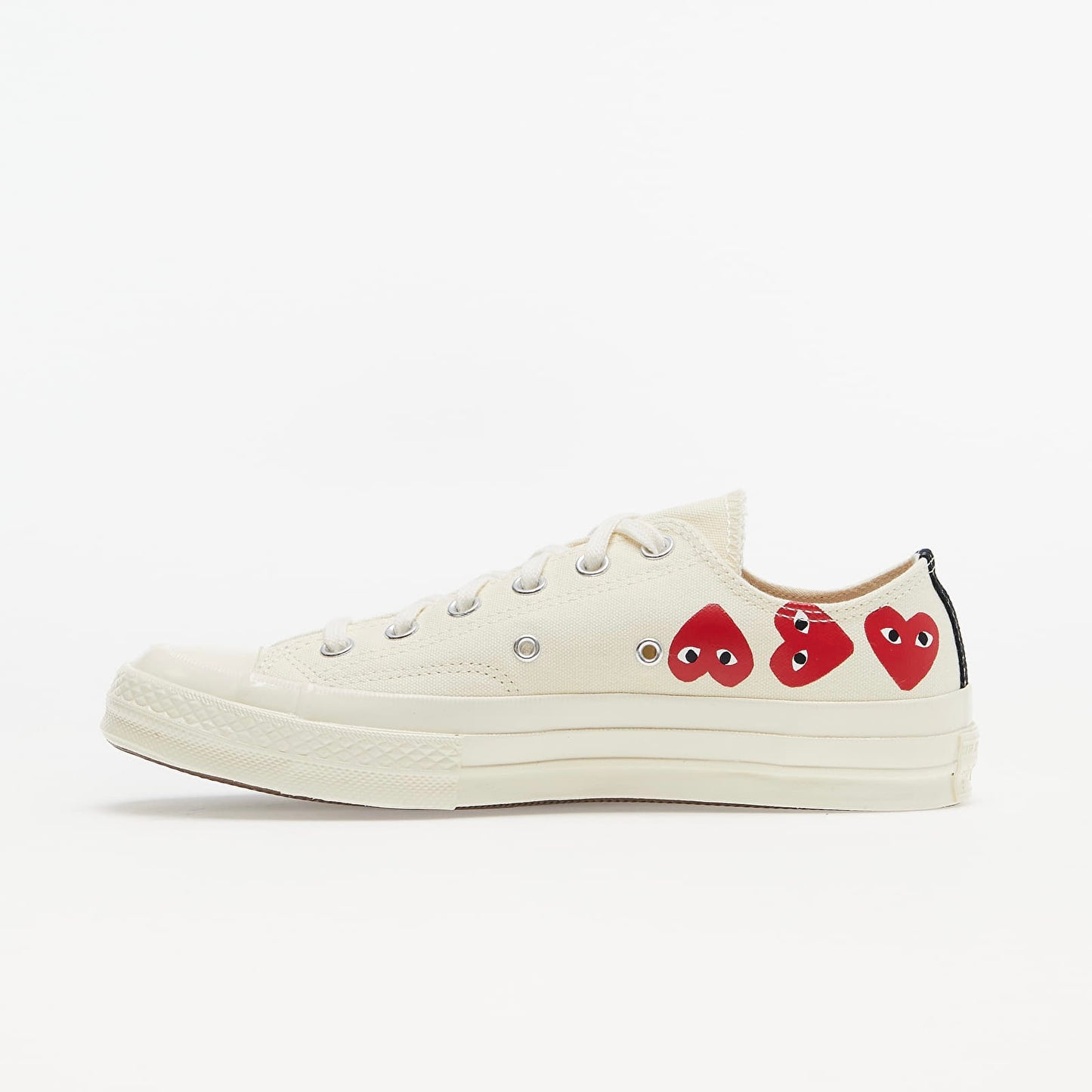 Converse x Comme des Garçons PLAY Multi Heart Chuck 70 Low “Off White”