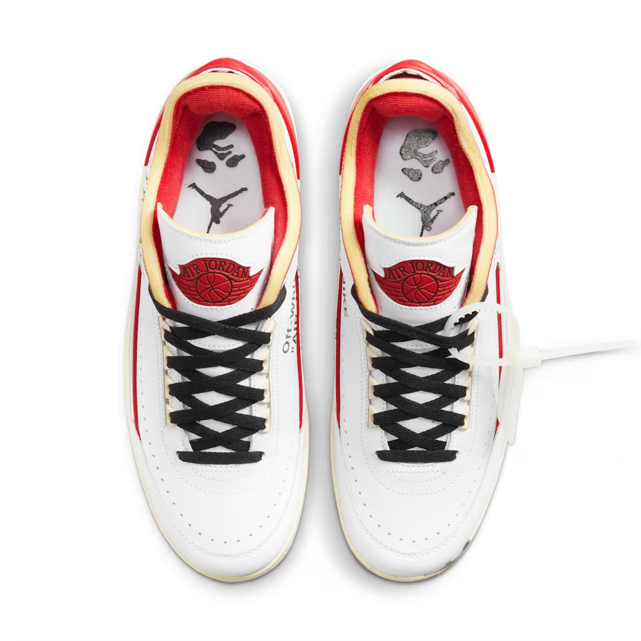 Jordan 2 Retro Low SP x Off-White™ “White and Varsity Red”