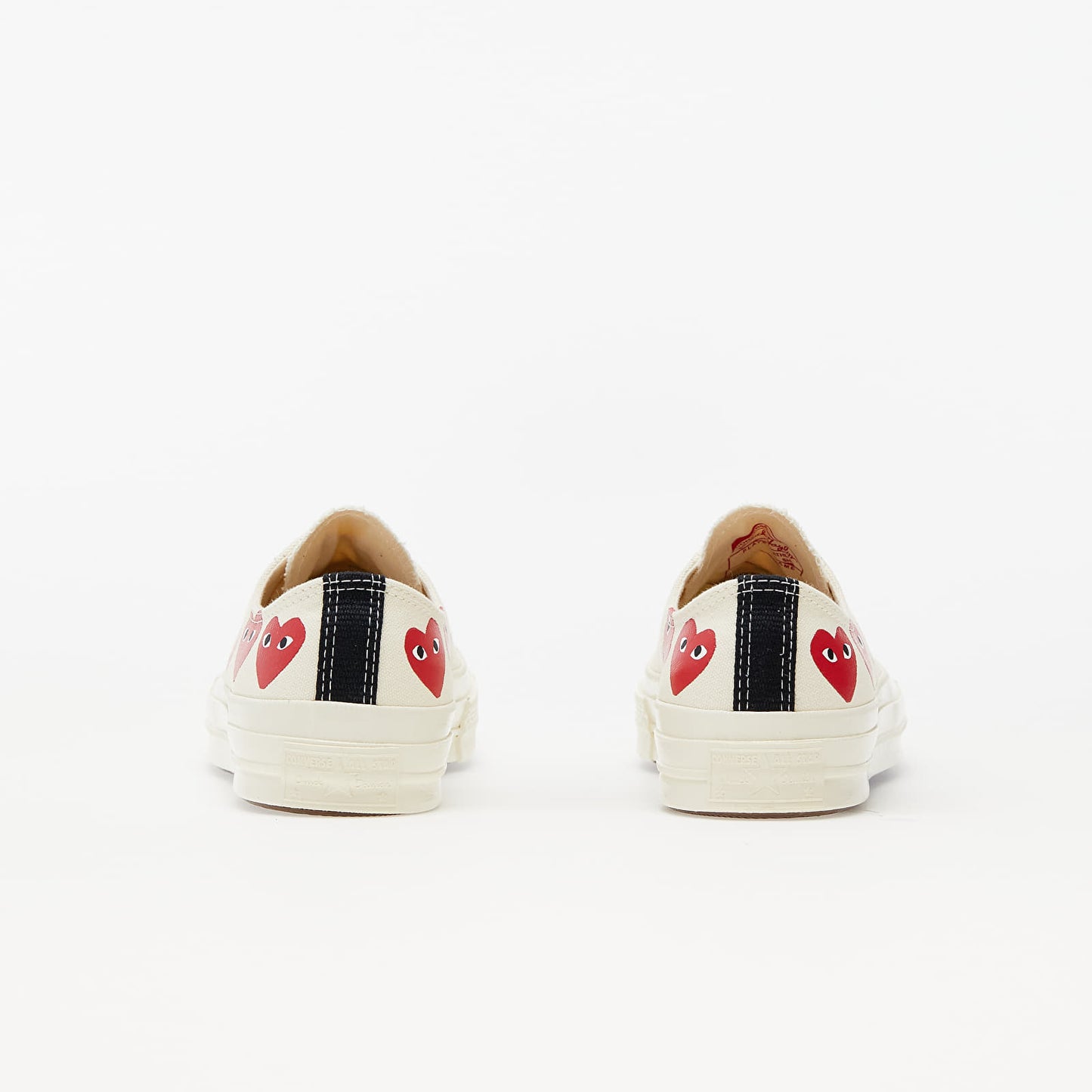 Converse x Comme des Garçons PLAY Multi Heart Chuck 70 Low “Off White”